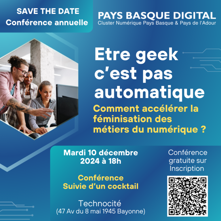 Conférence « Etre Geek c’est pas automatique ! »